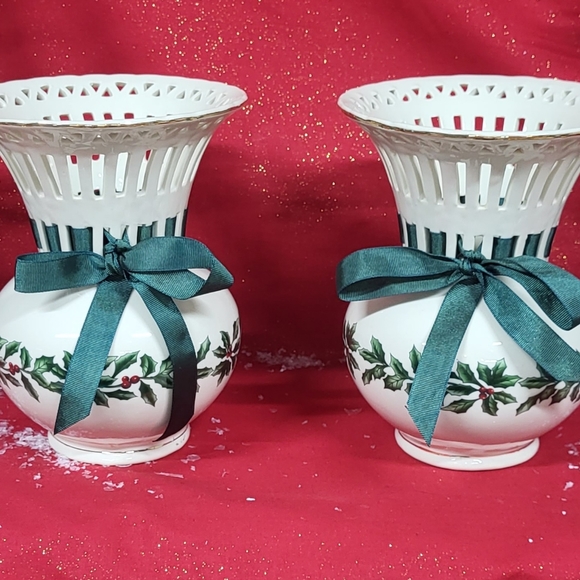 ❄️ (VINTAGE) Madison & Max:: Christmas Vases - Picture 12 of 12